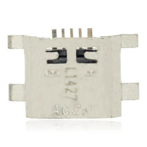 Charging port soldering required - 05 Pin - Micro B - 4 Anchor Points (C398)