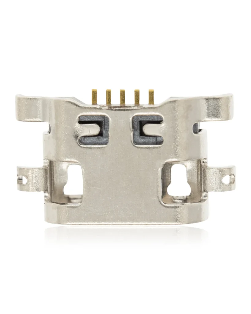Charging port soldering required - 05 Pin - Micro B - 4 Anchor Points (C397)
