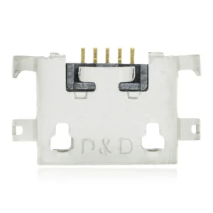 Charging port soldering required - 05 Pin - Micro B - 4 Anchor Points (C402)