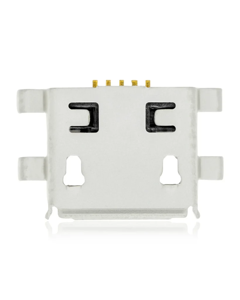 Charging port soldering required - 05 Pin - Micro B - 4 Anchor Points (C405)