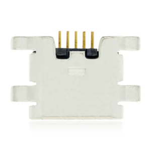 Charging port soldering required - 05 Pin - Micro B - 4 Anchor Points (C406)
