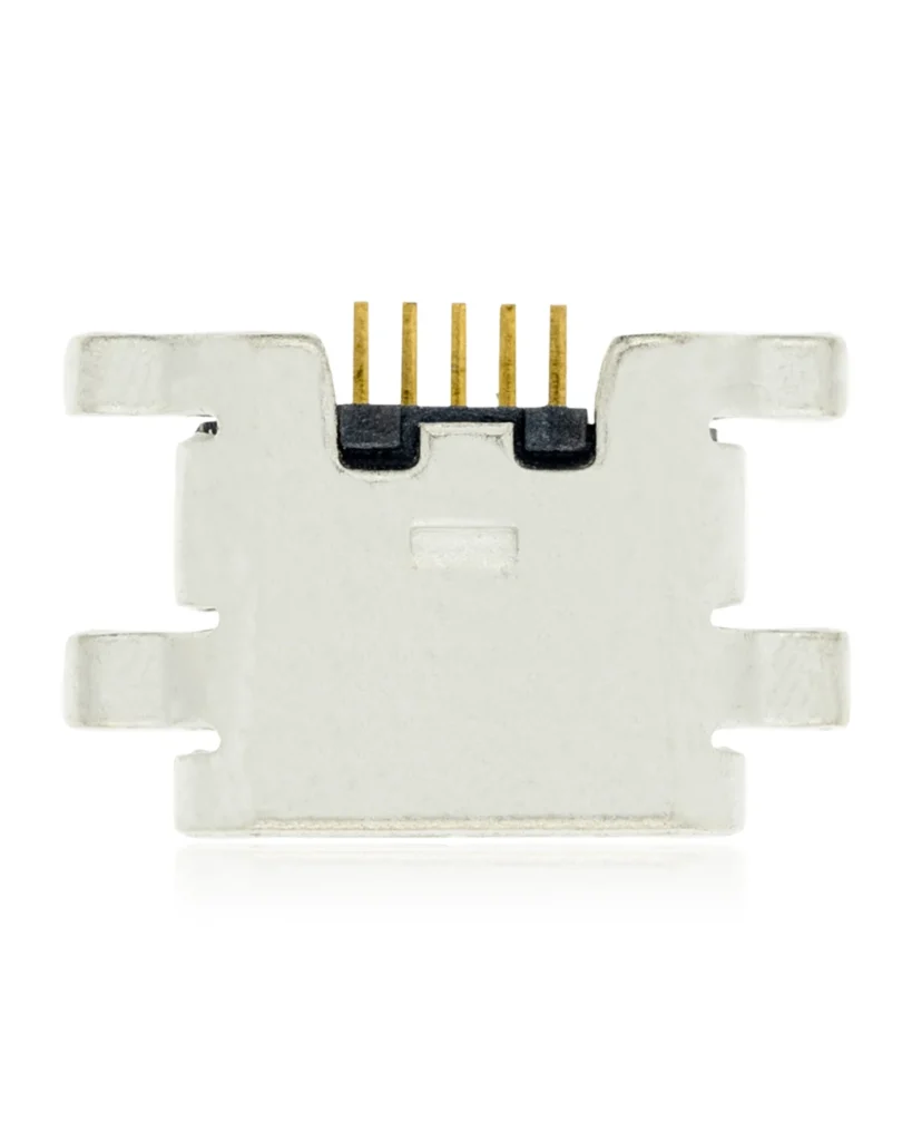 Charging port soldering required - 05 Pin - Micro B - 4 Anchor Points (C406)