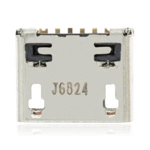 Charging port soldering required - 06 Pin - Micro B - 4 Anchor Points (C357)