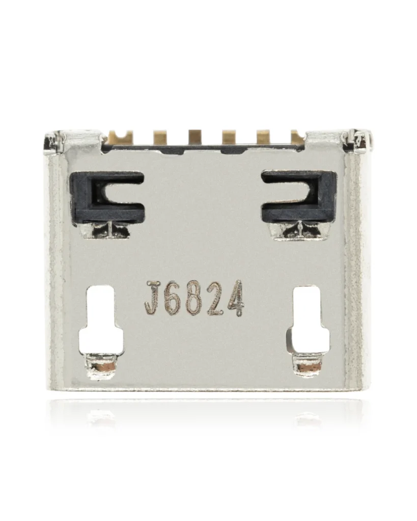 Charging port soldering required - 06 Pin - Micro B - 4 Anchor Points (C357)