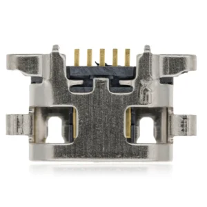 Charging port soldering required - 05 Pin - Micro B - 6 Anchor Points (C381)