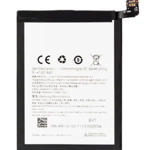 Replacement Battery For OnePlus 3 (A3000 / A3003) (BLP613)