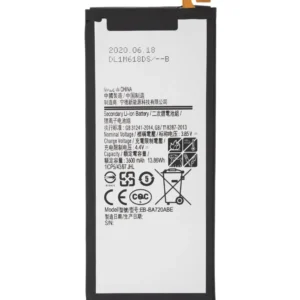Replacement Battery For Samsung Galaxy A7 (A720 / 2017) / J7 Pro (J730 / 2017) (EB-BA720ABE)