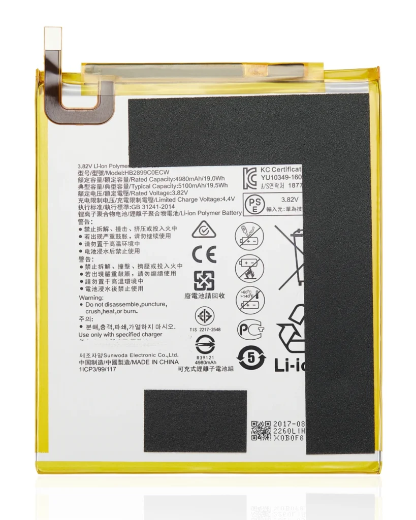 Replacement Battery For Huawei MediaPad T5 10.1" (HB2899C0ECW)