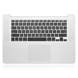 Top Case with Keyboard (ISO UK) and Trackpad For MacBook Pro 15" A1398 (2015) (Used OEM Pull: Grade B/C)