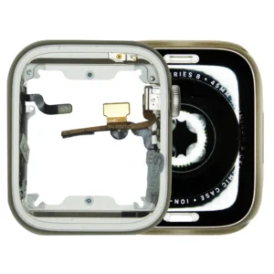 Housing Assembly For Watch Series 8 (45MM) (Aluminum/Starlight) (GPS Version) (Used OEM Pull: Grade A)