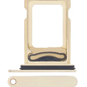 Dual Sim Card Tray For iPhone 13 Pro / 13 Pro Max (Gold)