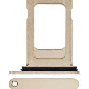 Single Sim Card Tray For iPhone 14 Pro / 14 Pro Max (Gold)
