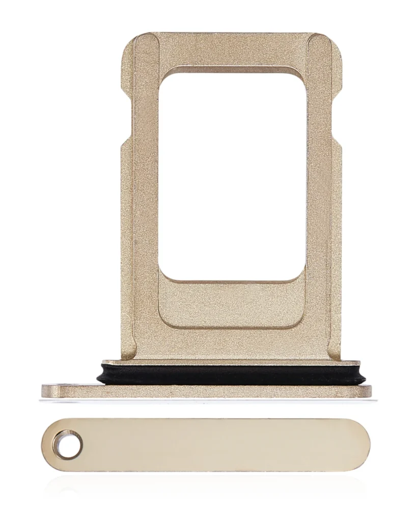 Single Sim Card Tray For iPhone 14 Pro / 14 Pro Max (Gold)