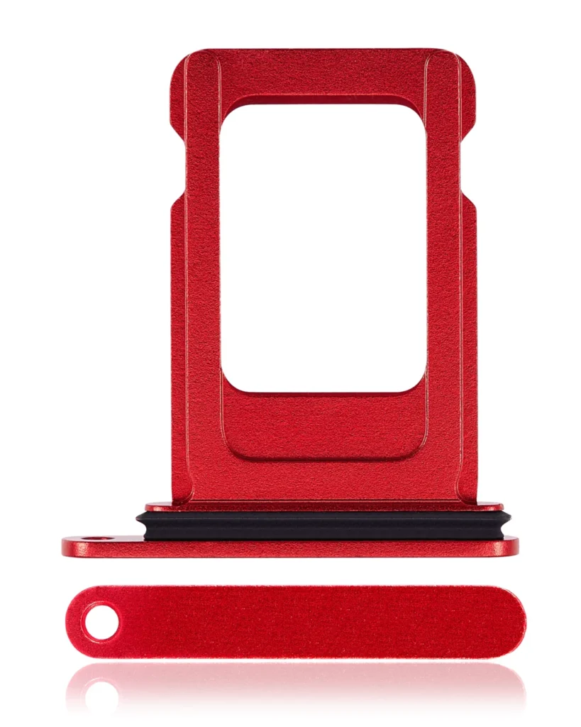 Single Sim Card Tray For iPhone 14 / 14 Plus (Red)