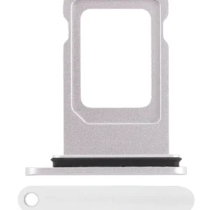 Dual Sim Card Tray For iPhone XR (White)