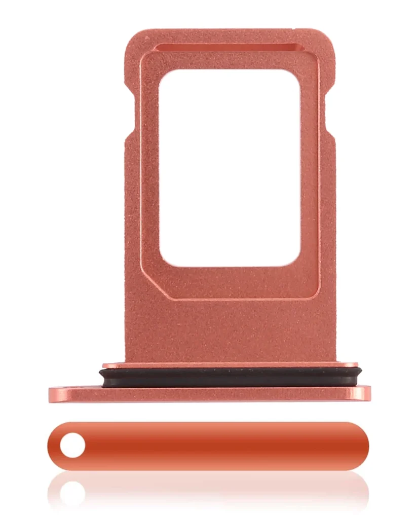 Dual Sim Card Tray For iPhone XR (Coral)