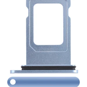Dual Sim Card Tray For iPhone XR (Blue)