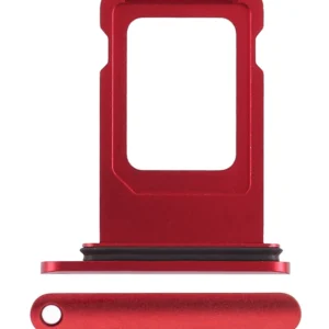 Dual Sim Card Tray For iPhone XR (Red)