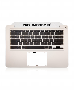 Top Case with Keyboard (ANSI US) For MacBook Pro 13" A1278 (2011) (Used OEM Pull: Grade A)