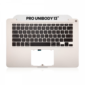 Top Case with Keyboard (ANSI US) For MacBook Pro 13" A1278 (2011-2012) (Used OEM Pull: Grade A)