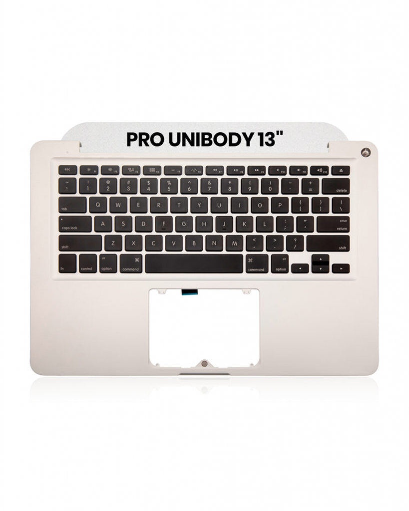 Top Case with Keyboard (ANSI US) For MacBook Pro 13" A1278 (2011-2012) (Used OEM Pull: Grade A)