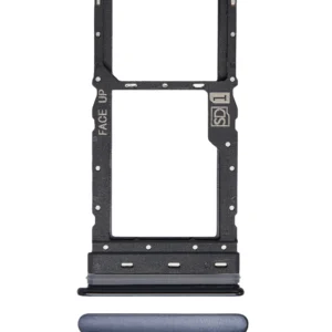 Single Sim Card Tray For Motorola Moto G Stylus 6.8" (XT2115 / 2021) (Aurora Black)