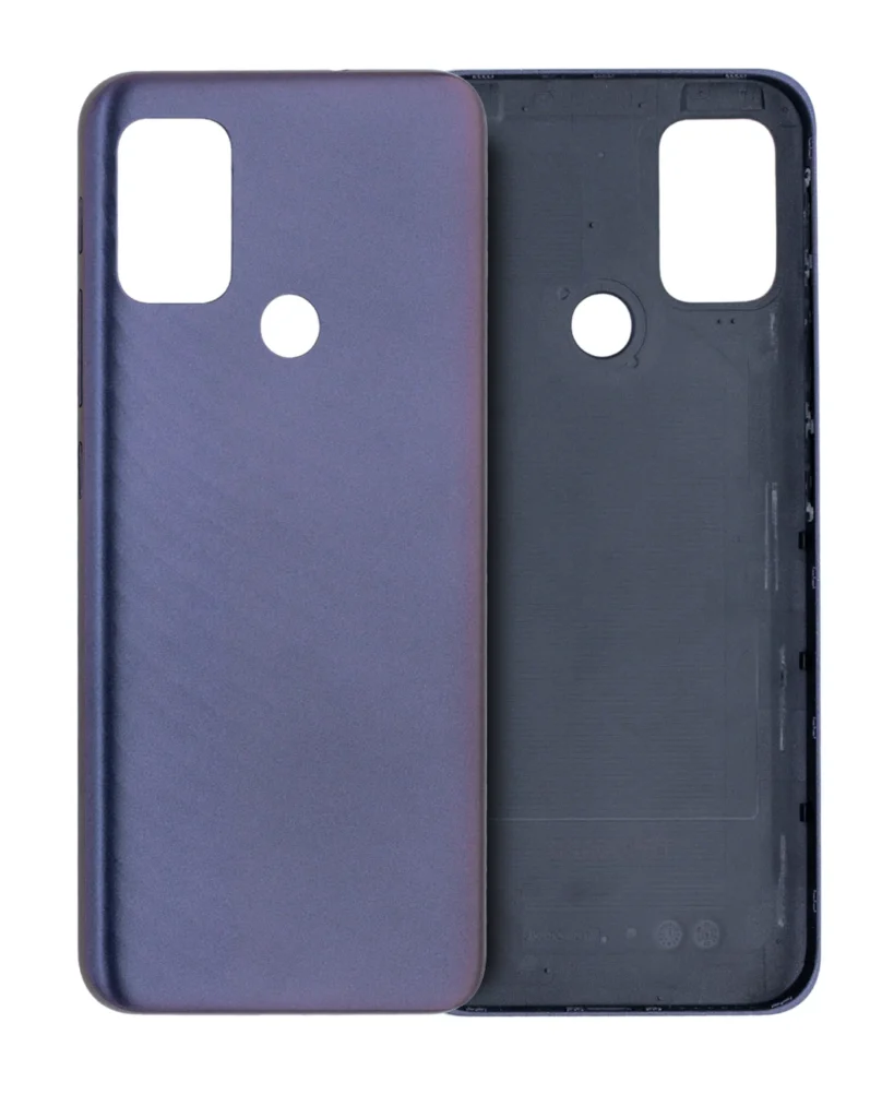 Back cover Glass For Motorola Moto G10 (XT2127-2 / 2021) / G10 Power (XT2127-4 / 2021) (Aurora Gray)