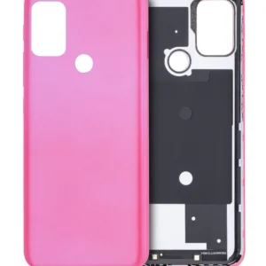 Back cover Glass For Motorola Moto G20 (XT2128 / 2021) (Flamingo Pink)