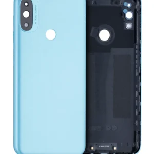 Back cover Glass For Motorola Moto E20 (XT2155 / 2021) (Blue)
