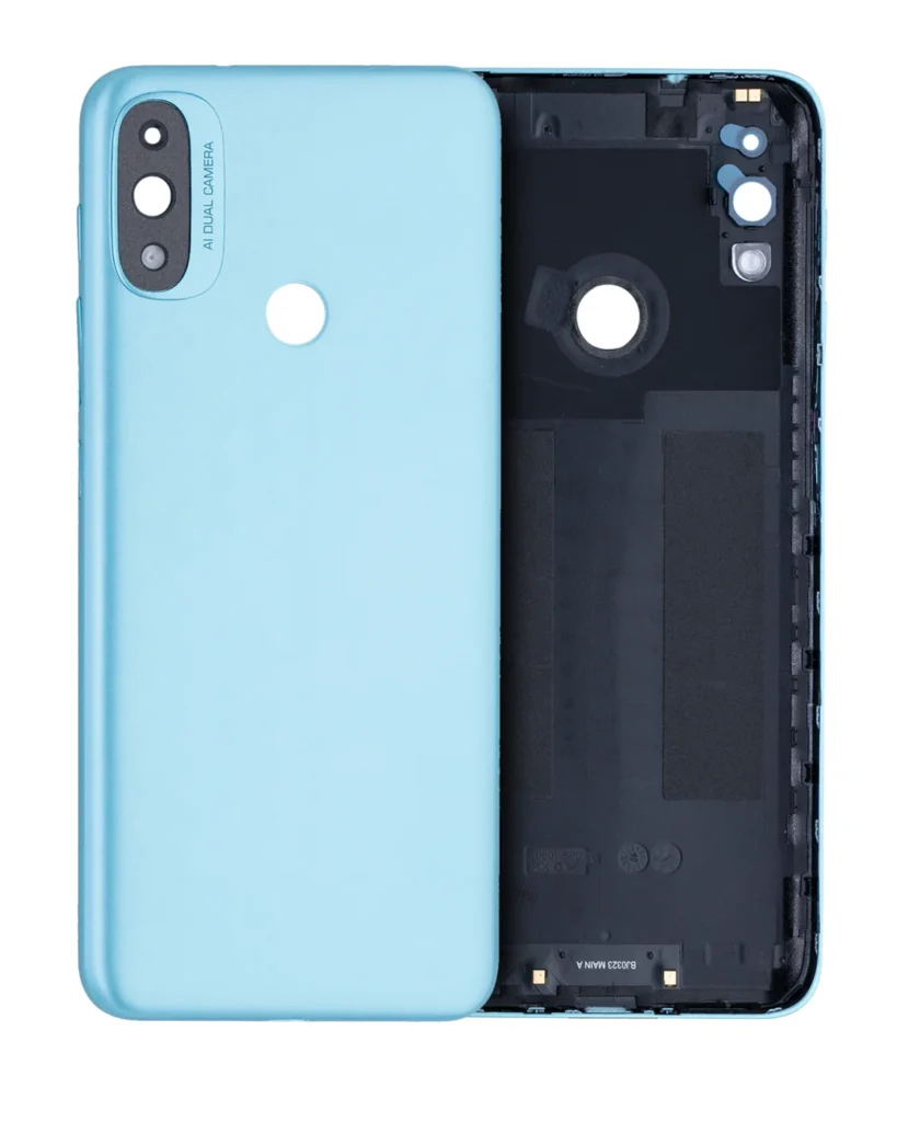 Back cover Glass For Motorola Moto E20 (XT2155 / 2021) (Blue)