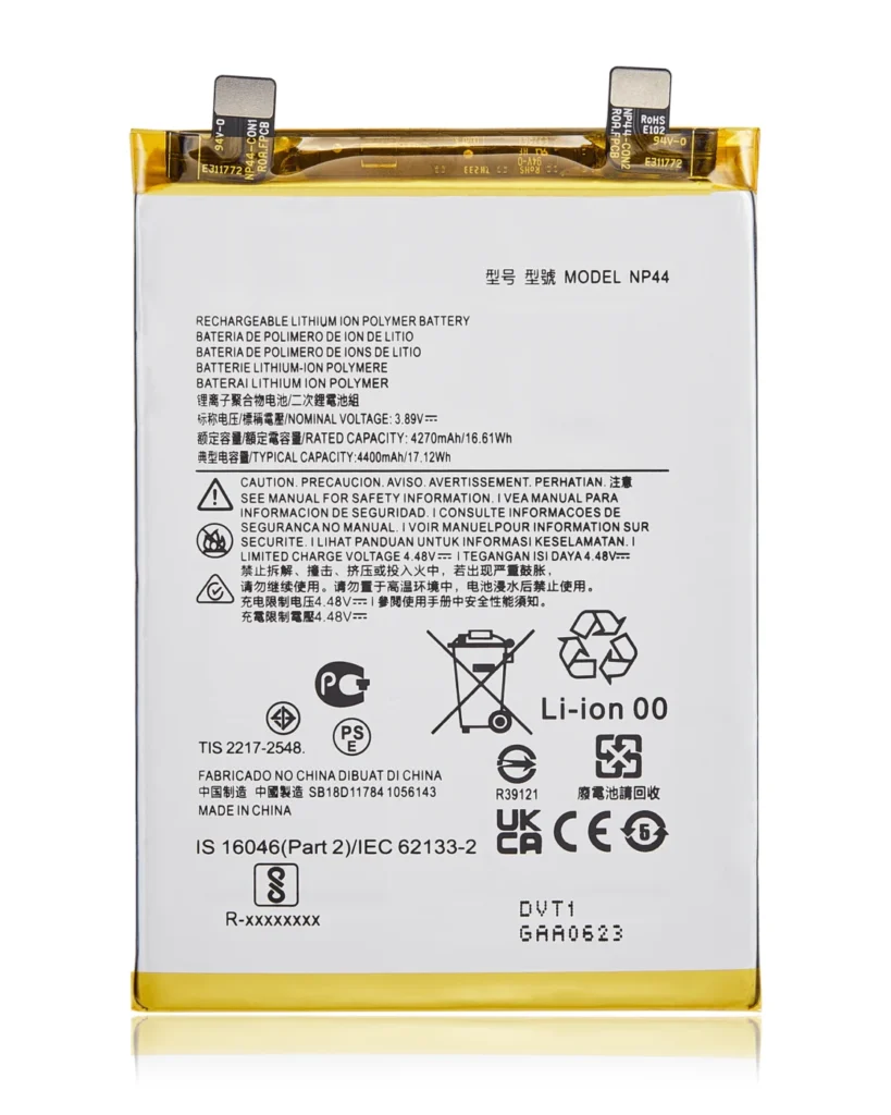 Replacement Battery For Motorola Moto Edge 40 (XT2303-3 / 2023) / Edge 2023 (NP44)