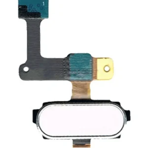 Home Button With Flex Cable For Samsung Galaxy Tab S2 9.7" (T810 / T813 / T815 / T817 / T819) (2015) (White)