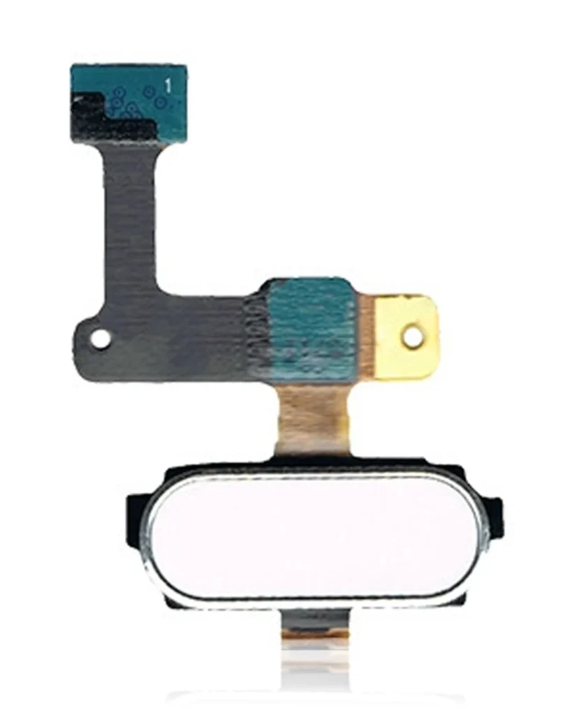 Home Button With Flex Cable For Samsung Galaxy Tab S2 9.7" (T810 / T813 / T815 / T817 / T819) (2015) (White)