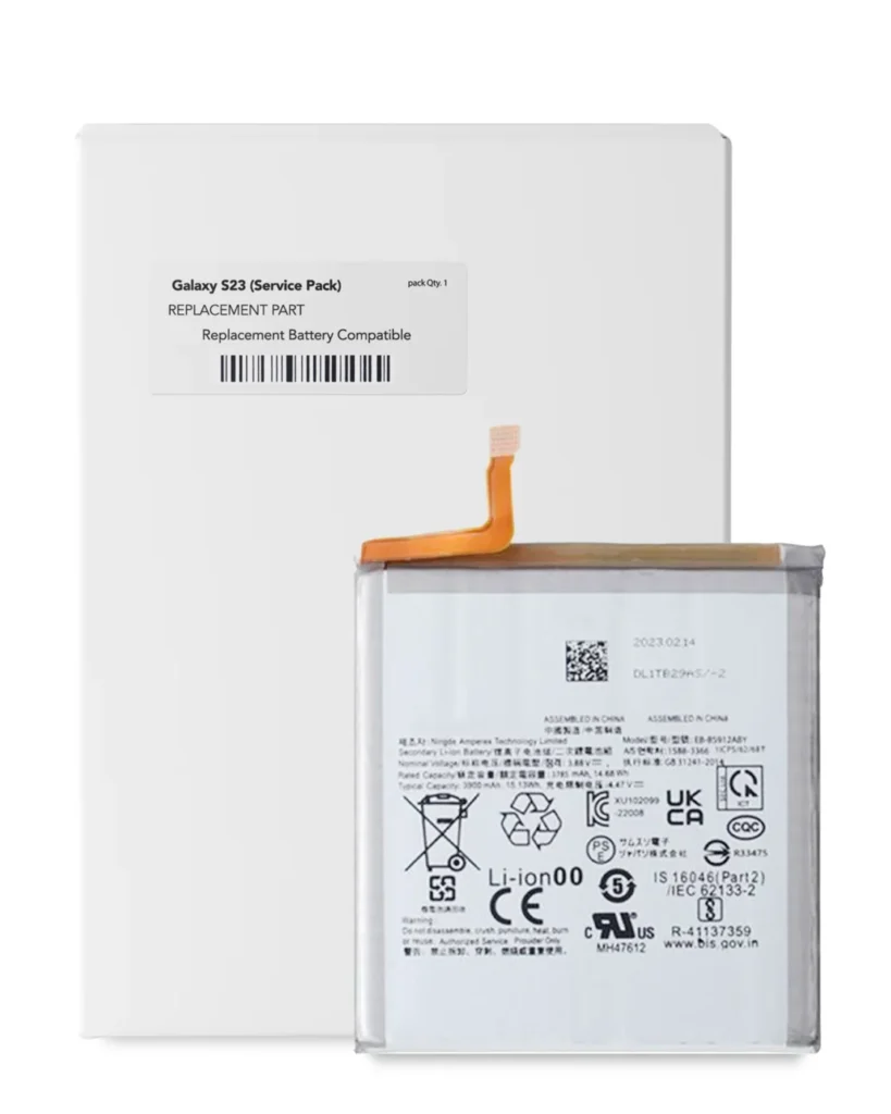 Replacement Battery For Samsung Galaxy S23 (Service Pack)
