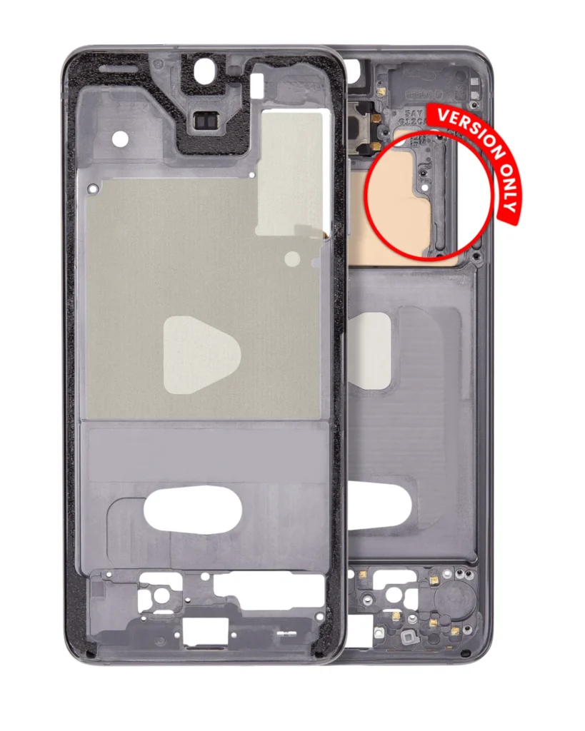 Mid-Frame Housing For Samsung Galaxy S20 5G (Verizon 5G UW Frame Only) (Cosmic Gray)