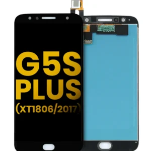 LCD Assembly Without Frame For Motorola Moto G5S Plus (XT1806 / 2017) (Refurbished) (Black)