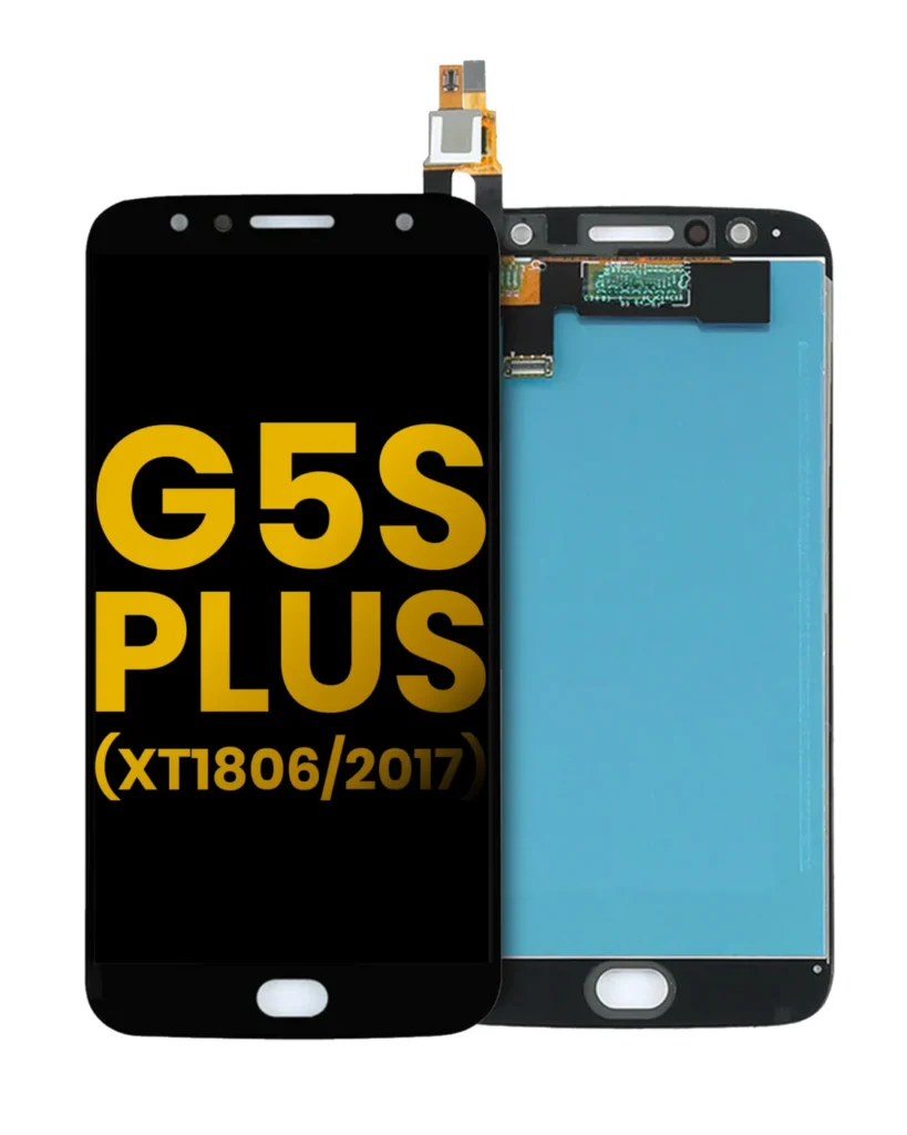 LCD Assembly Without Frame For Motorola Moto G5S Plus (XT1806 / 2017) (Refurbished) (Black)