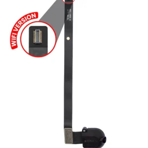 Headphone Jack Flex Cable For iPad Air 1 / iPad 5 (2017) / iPad 6 (2018) (Black) (WiFi Only)