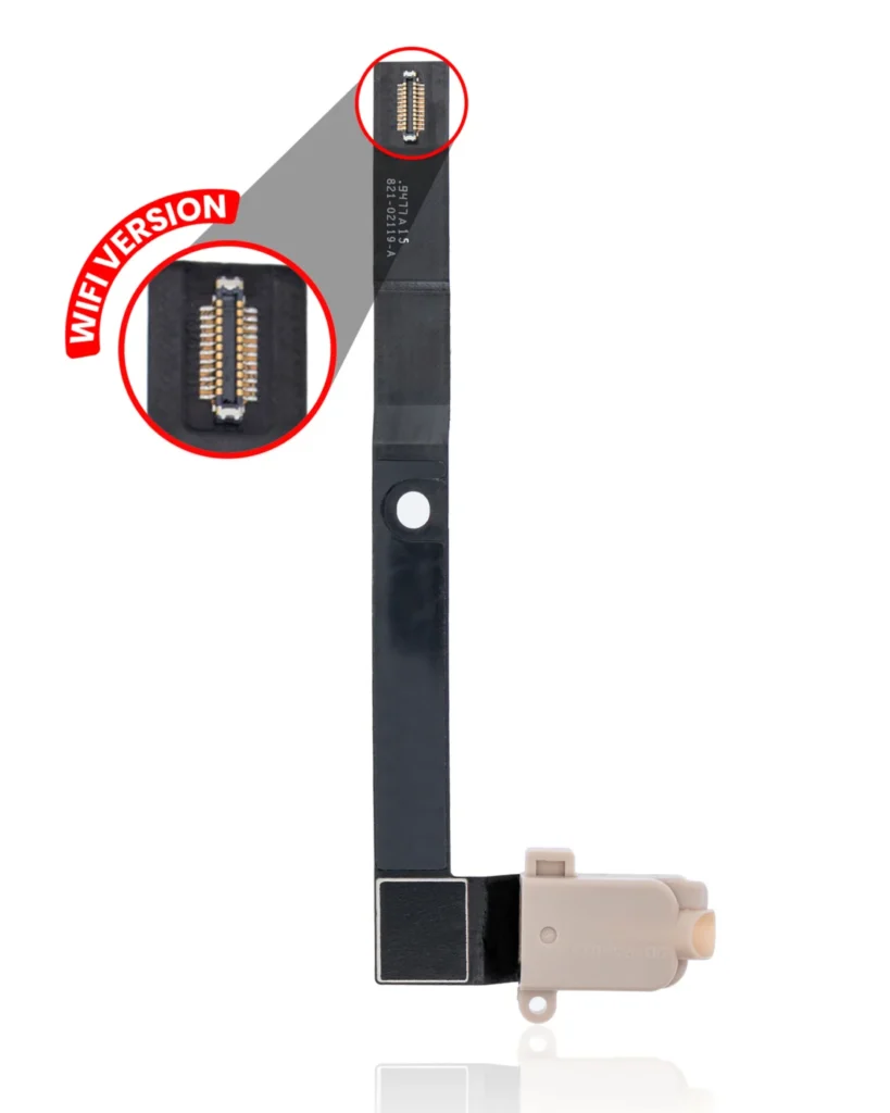 Headphone Jack With Flex Cable For iPad Mini 5 (Rose Gold) (WiFi Only)