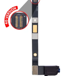 Headphone Jack With Flex Cable For iPad Mini 4 (Cellular) (Black)
