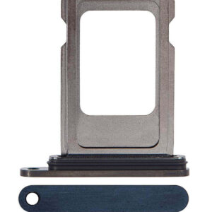 Single Sim Card Tray For iPhone 15 Pro / 15 Pro Max (Blue Titanium)