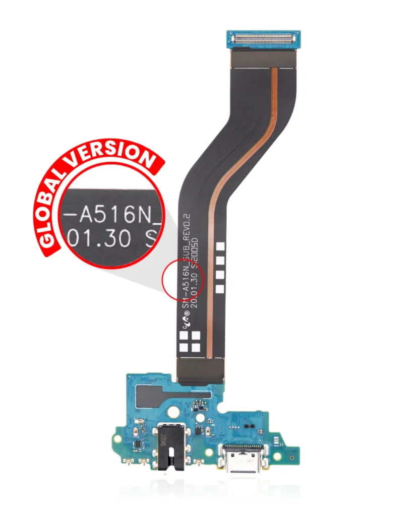Charging Port Flex With Headphone Jack For Samsung Galaxy A51 5G (A516 / 2020) (Global Version) ( A516N) (Premium)