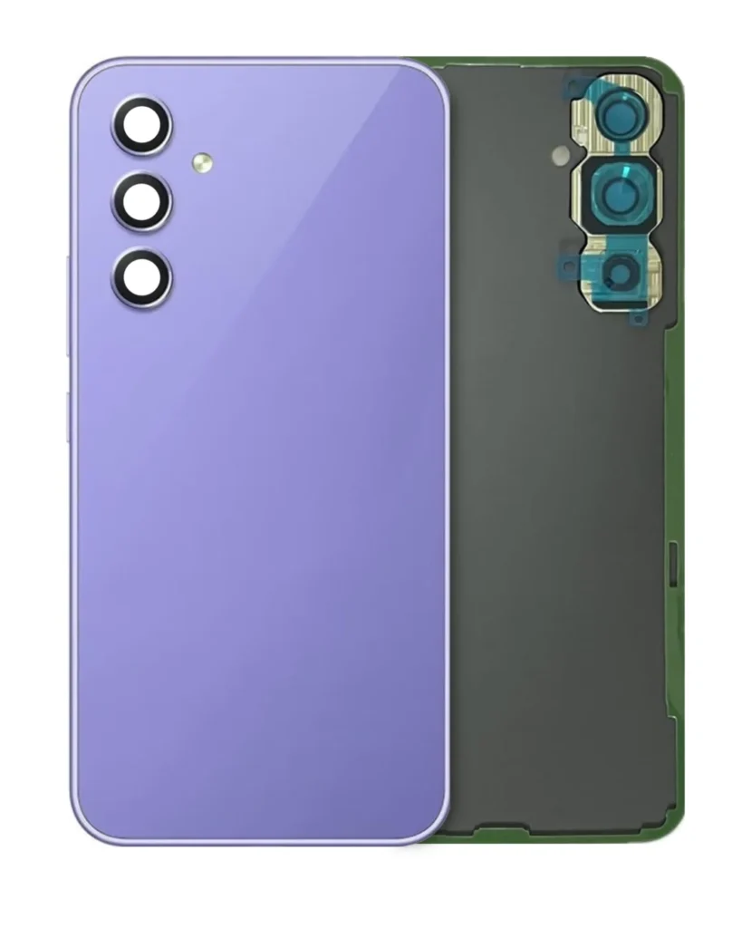 Back Cover Glass With Camera Lens For Samsung Galaxy A54 5G (A546 / 2023) (Service Pack) (Violet)