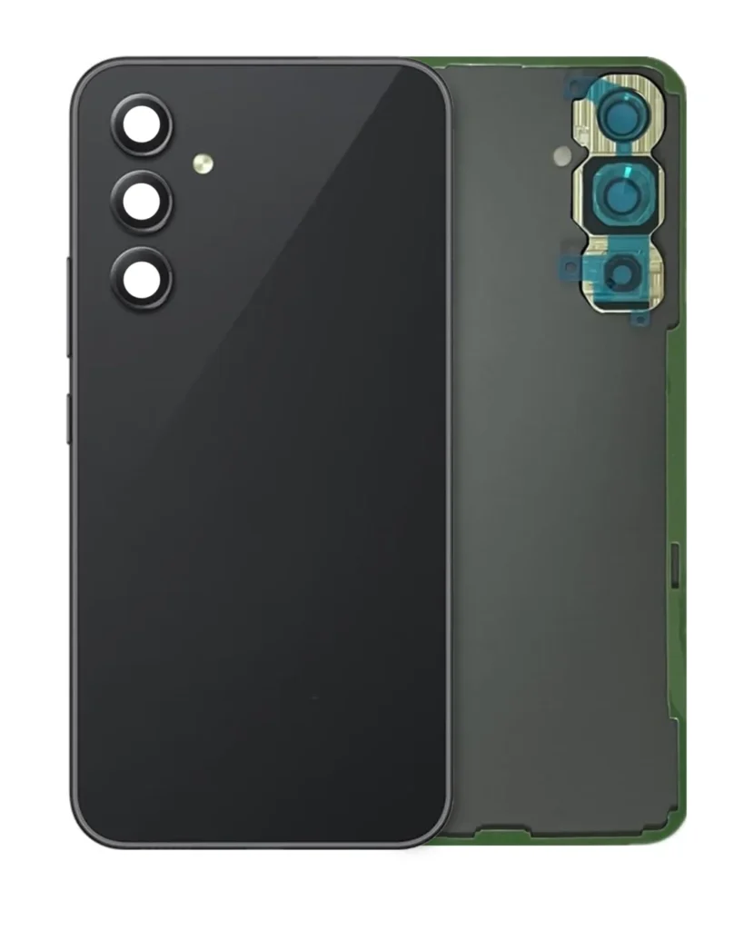 Back Cover Glass With Camera Lens For Samsung Galaxy A54 5G (A546 / 2023) (Service Pack) (Graphite)