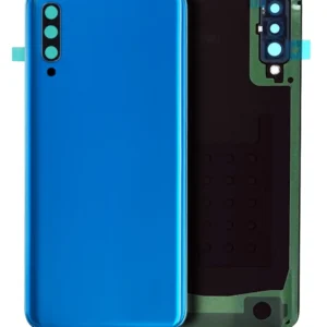 Back Cover Glass With Camera Lens For Samsung Galaxy A50 (A505 / 2019) (Service Pack) (Blue)