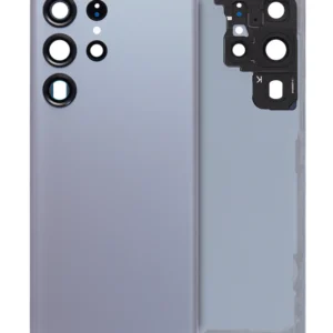 Back Cover Glass With Camera Lens For Samsung Galaxy S23 Ultra (Service Pack) (Graphite)