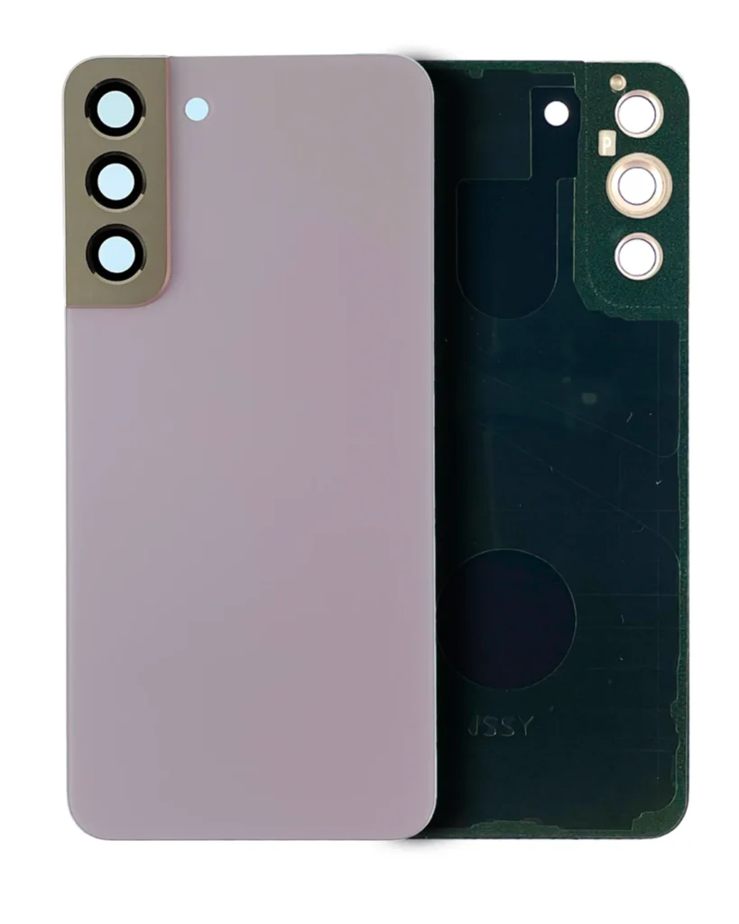 Back Cover Glass With Camera Lens For Samsung Galaxy S22 Plus (Service Pack) (Violet)