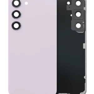 Back Cover Glass With Camera Lens For Samsung Galaxy S23 5G (Service Pack) (Lavender)