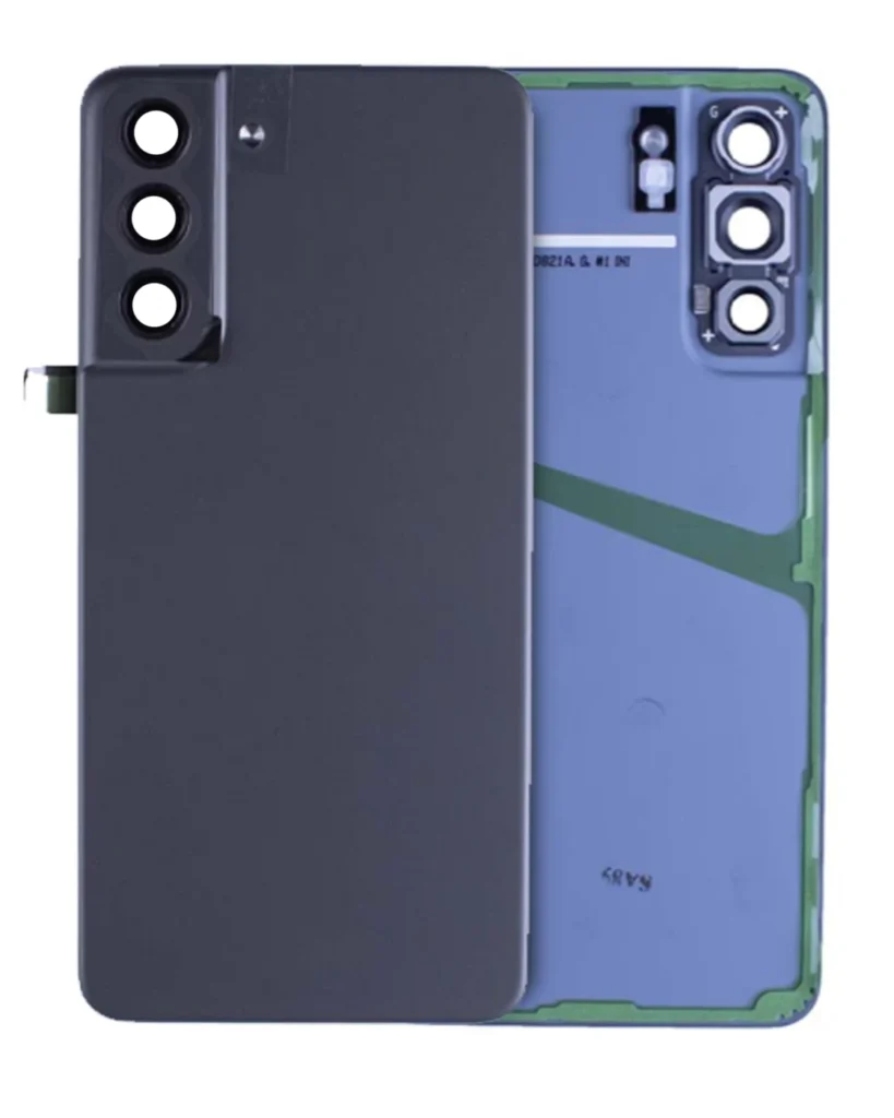 Back Cover Glass With Camera Lens For Samsung Galaxy S21 FE (Service Pack) (Violet)