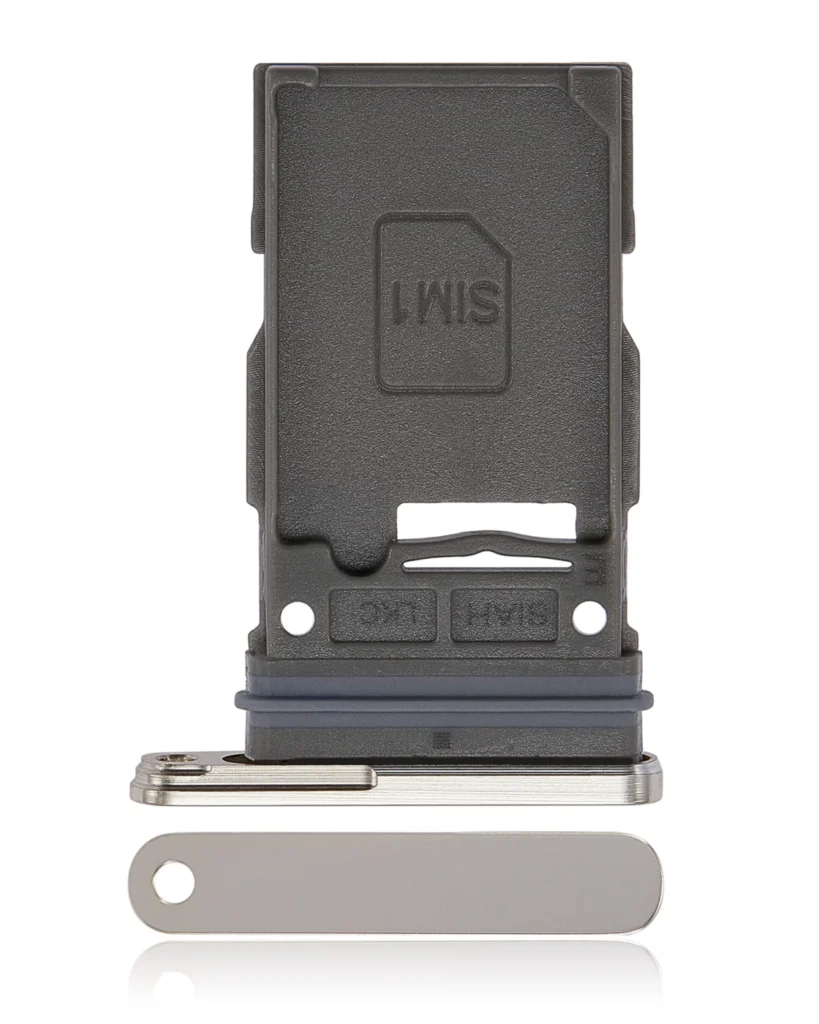 Single Sim Card Tray For Samsung Galaxy S23 Ultra 5G (Cream)